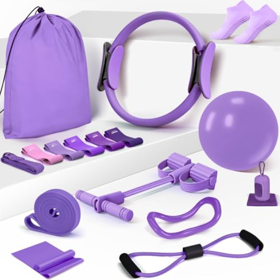 Pilates Ring Circle - Pilates Essentials Kit for Women 15