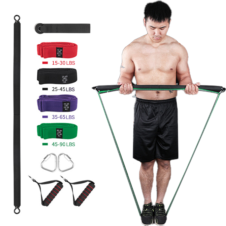 Yoga Fitness Bar - Home Gym Equipment Pilates Stick Yoga