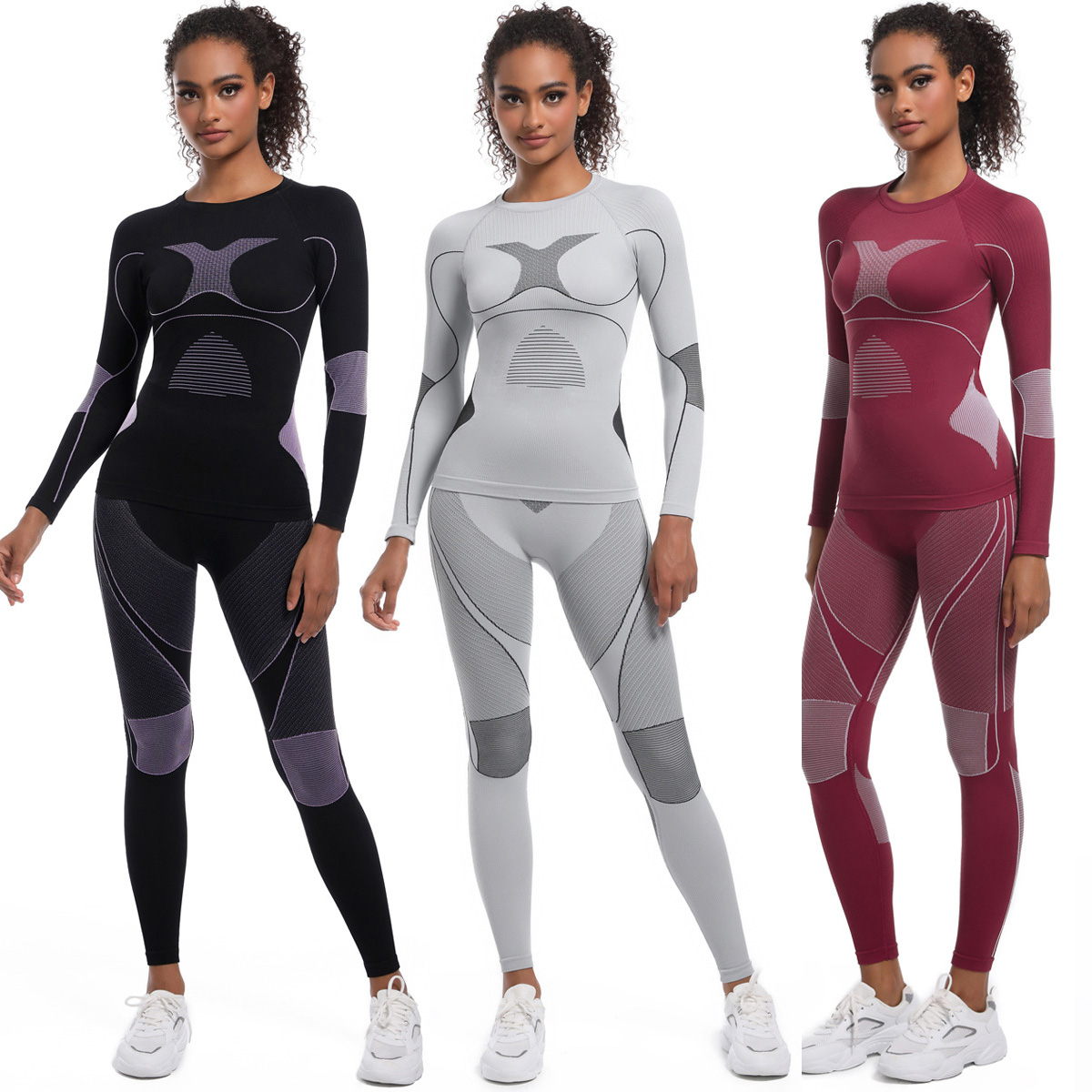 Women Girl Skiing Underwear Se - Yoga Fitness Girl ulasan dan harga