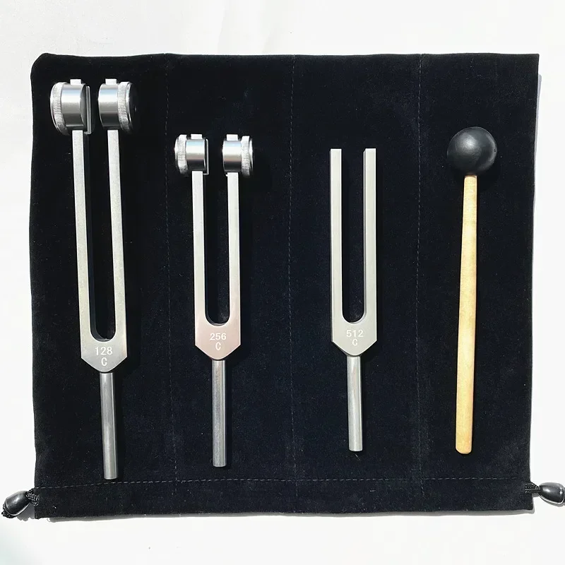 3PCS Tuning Fork Set 128 256 5 - Yoga Y Fitness ulasan dan harga