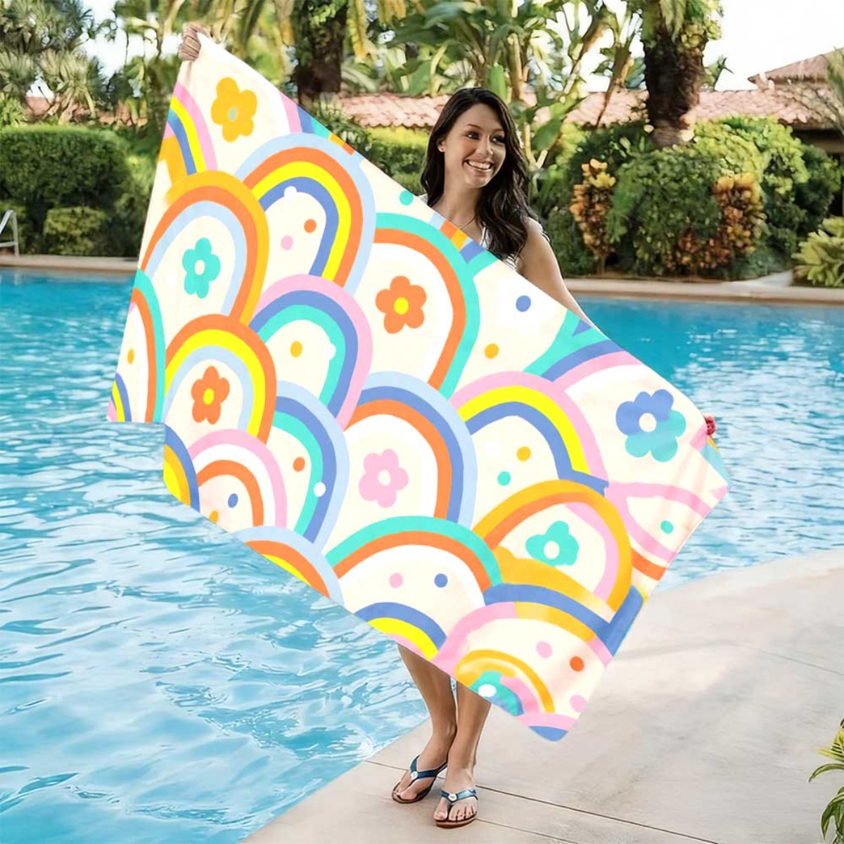 One Beach Towel That Is Reusab - Yoga Of Fitness ulasan dan harga