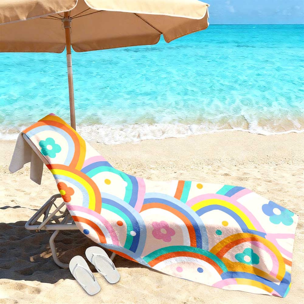 One Beach Towel That Is Reusab - Yoga Of Fitness ulasan dan harga