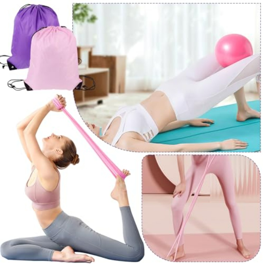 21 Pcs Pilates Ring Circle Set - Pilates Ring Circle ulasan dan harga