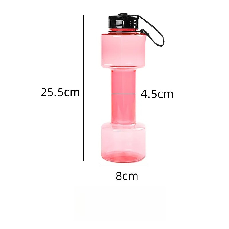 1pc  Dumbbell Shaped Water Bot - Yoga Fitness Gear ulasan dan harga