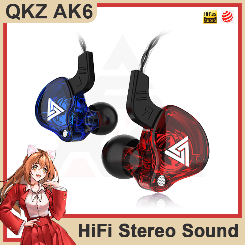 Original QKZ AK6 HiFi Surround - Yoga Fitness Bar ulasan dan harga