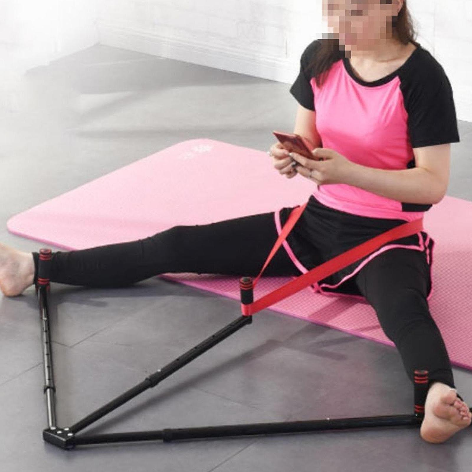 Yoga Leg Split Machine 3 Bar L - Yoga Fitness Bar ulasan dan harga