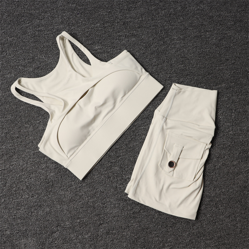 Fitness Shorts Yoga Sets Women - Yoga Y Fitness ulasan dan harga