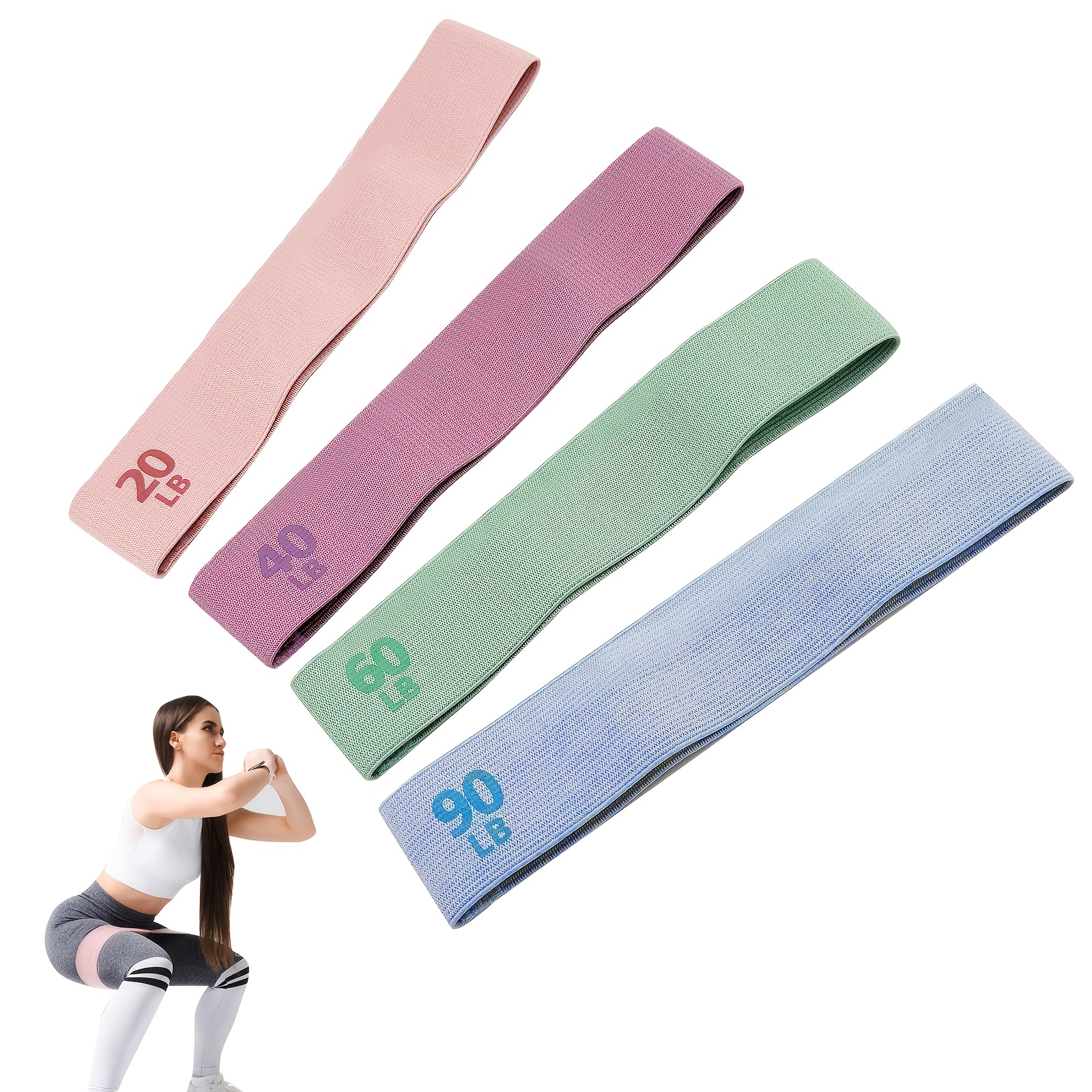 1Pc/4Pcs Fitness Resistance Ba - Yoga Fitness Rooms ulasan dan harga