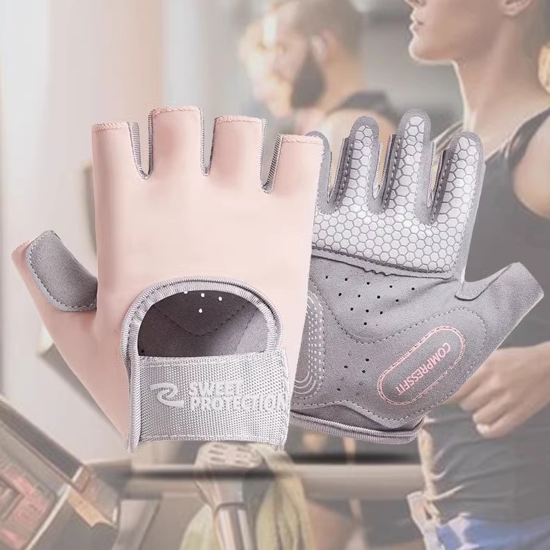Women's Yoga Fitness Half Fing - Yoga Fitness Bar ulasan dan harga