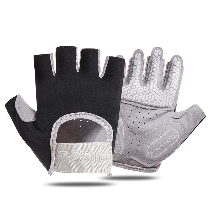 Women's Yoga Fitness Half Fing - Yoga Fitness Bar ulasan dan harga
