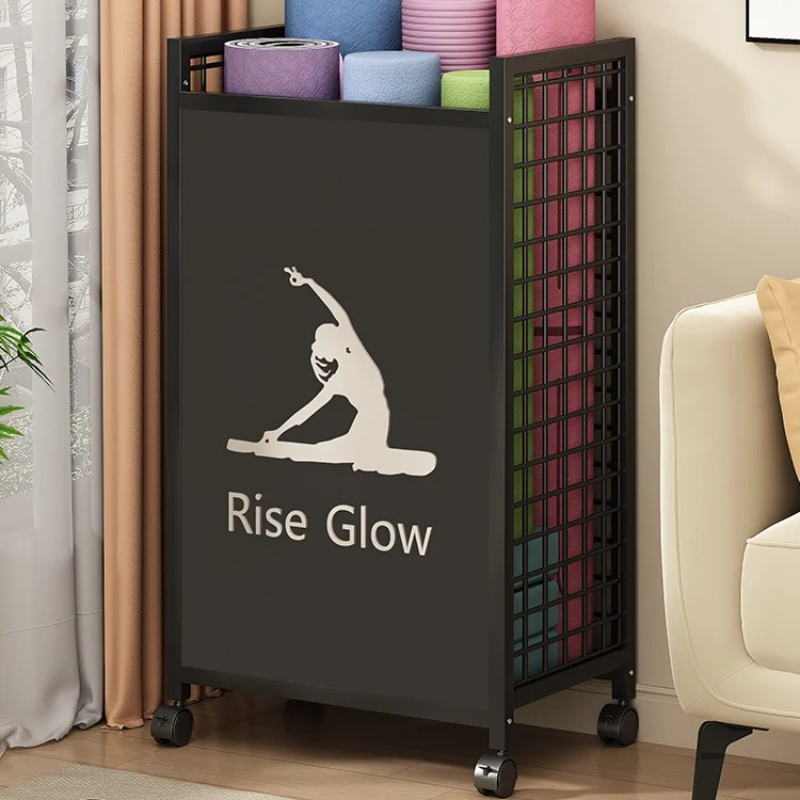 Mobile Fitness Cart with Wheel - Yoga Fitness Gear ulasan dan harga