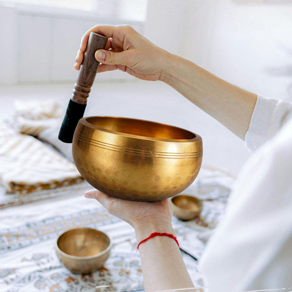 Tibetan Singing Bowl Set Uniqu - Yoga Y Fitness ulasan dan harga