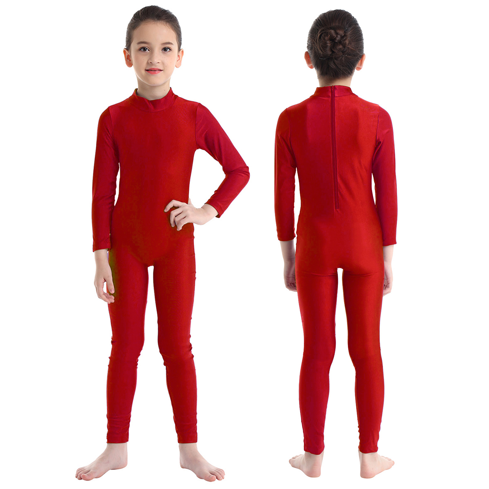 Kids Girl Long Sleeve Zipper B - Yoga Fitness Girl ulasan dan harga