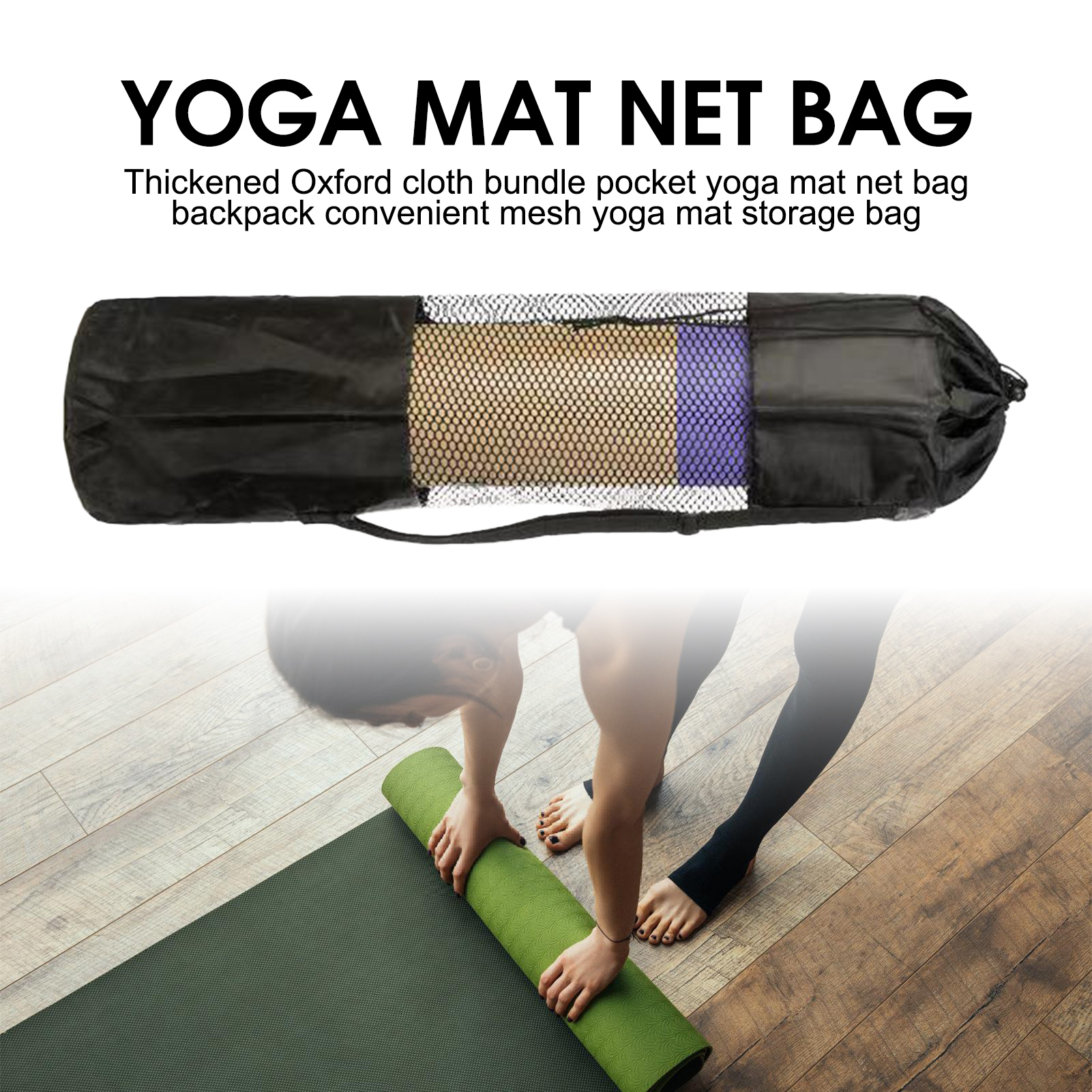 Yoga Mat Bag with Mesh Window  - Yoga Y Fitness ulasan dan harga