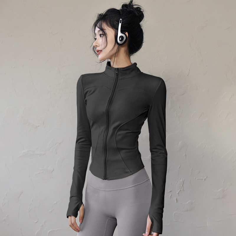 Long Sleeve Sports Jacket Wome - Yoga Fitness Women ulasan dan harga