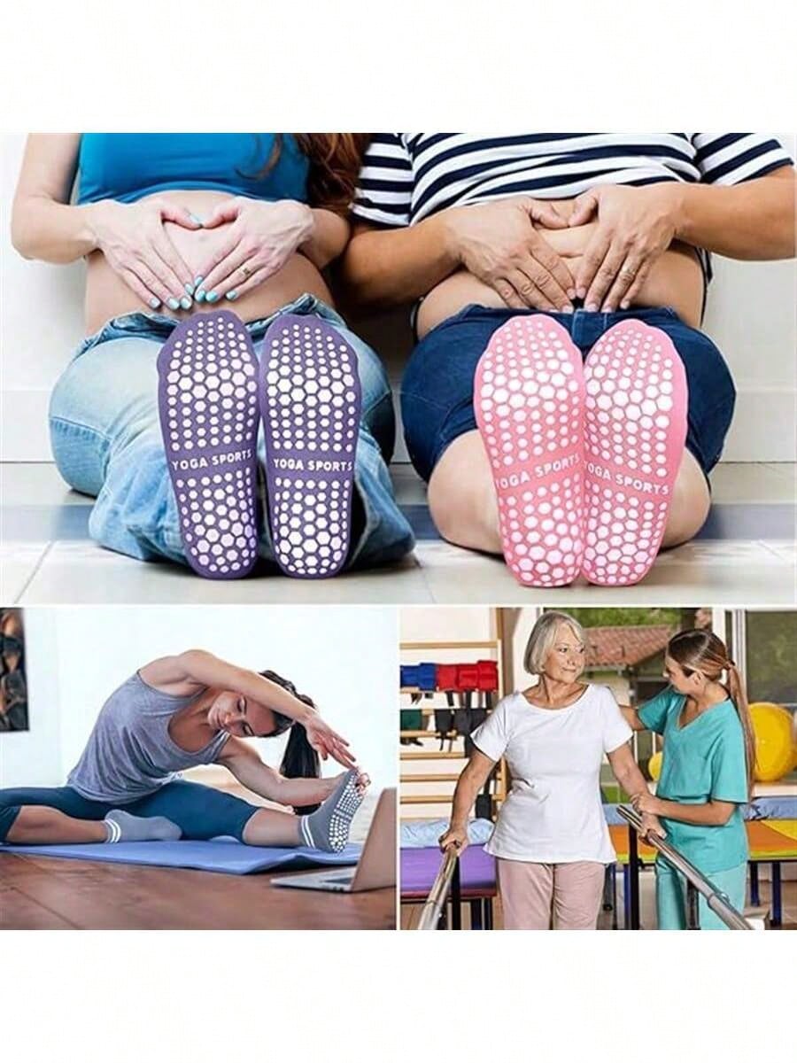 5 Pairs Women Double Stripe No - Yoga Fitness Women ulasan dan harga