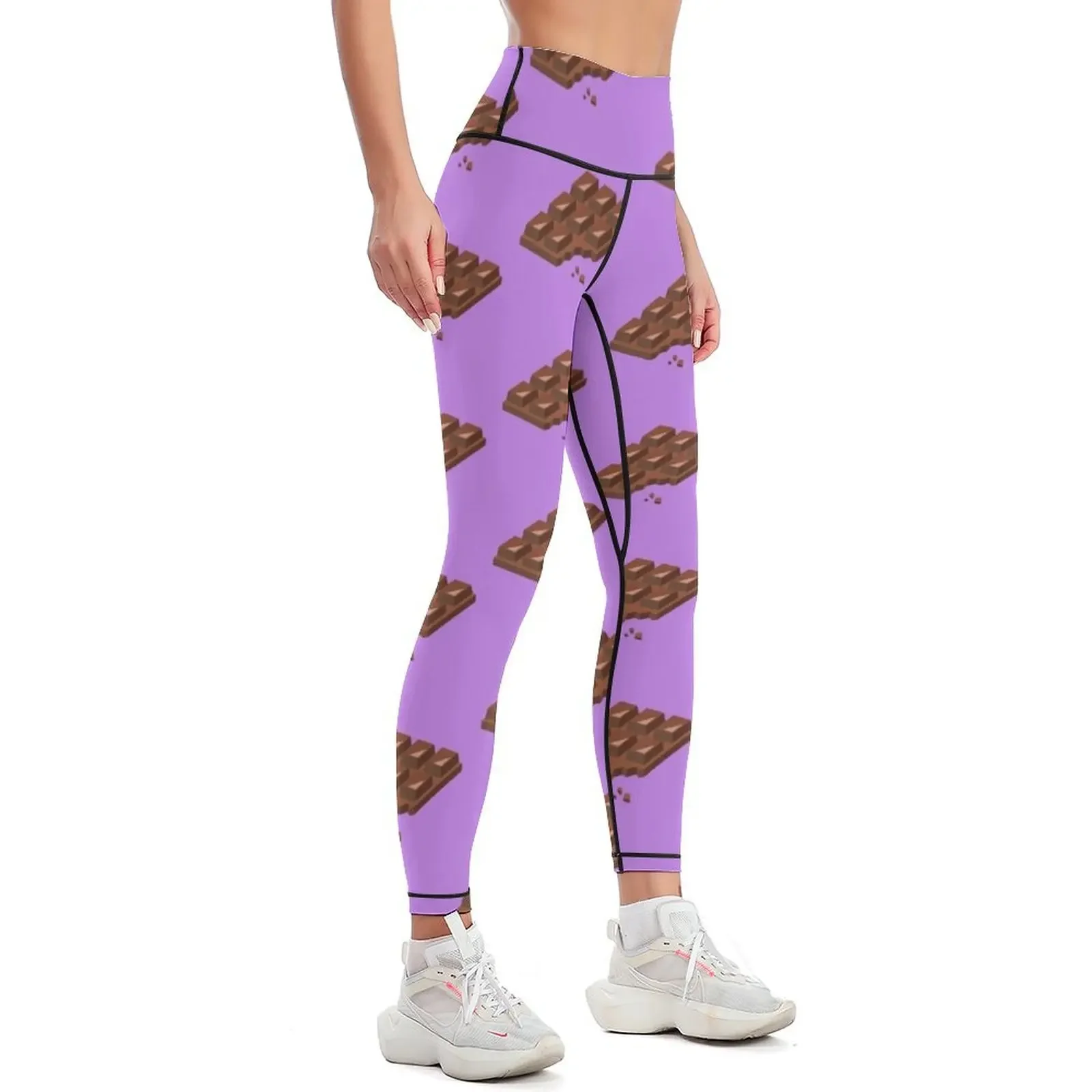 Chocolate bar Leggings for phy - Yoga Fitness Bar ulasan dan harga