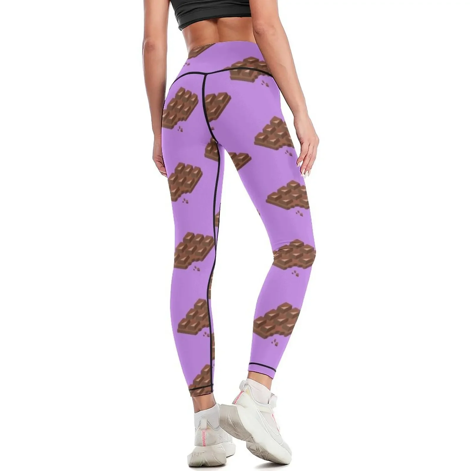 Chocolate bar Leggings for phy - Yoga Fitness Bar ulasan dan harga