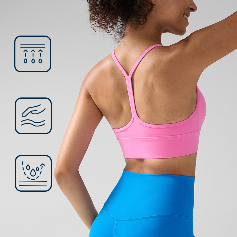 Women's Push-Up Sports Bra Y-B - Yoga Y Fitness ulasan dan harga