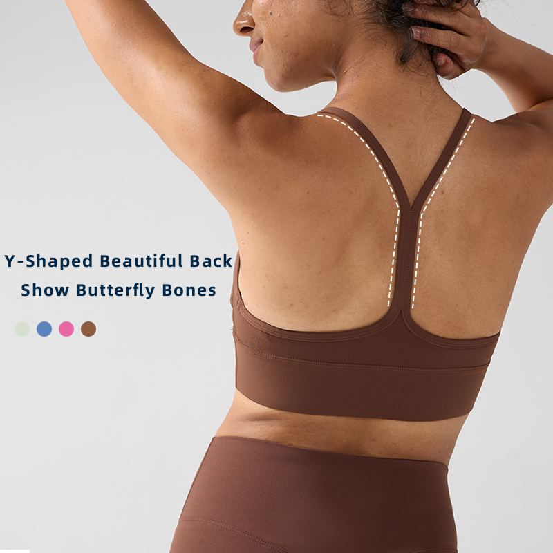 Women's Push-Up Sports Bra Y-B - Yoga Y Fitness ulasan dan harga