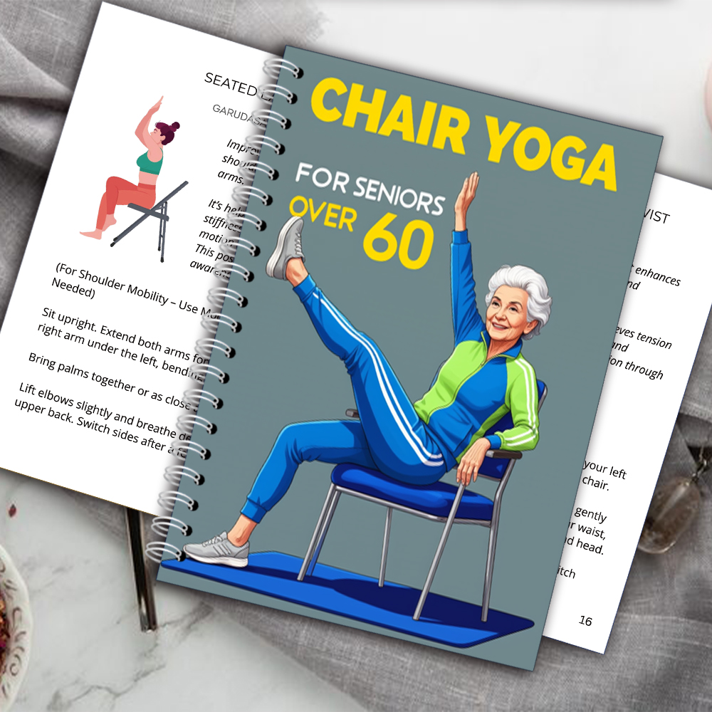 Chair Yoga Logbook Notebook Fi - Yoga Fitness Ring ulasan dan harga