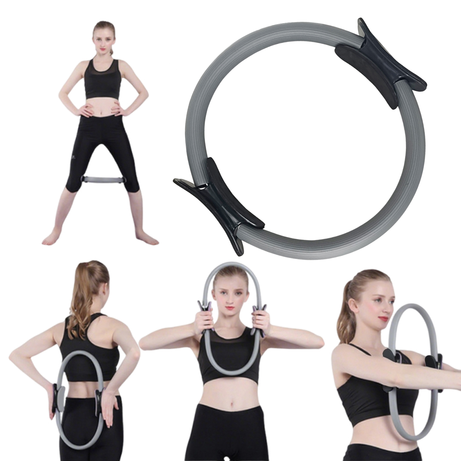 Pilates Ring Fitness Ring with - Yoga Fitness Ring ulasan dan harga