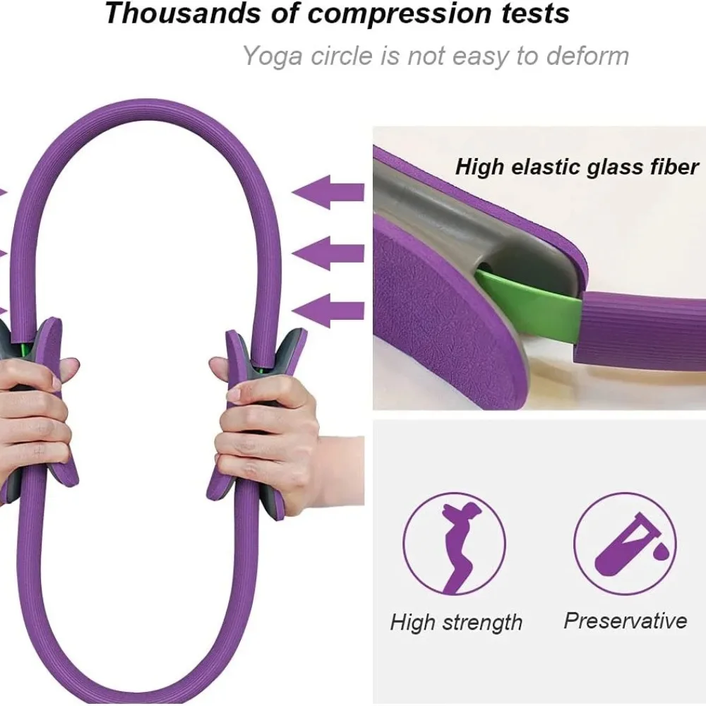 1Pcs Yoga Pilates Ring Non-sli - Yoga Fitness Ring ulasan dan harga