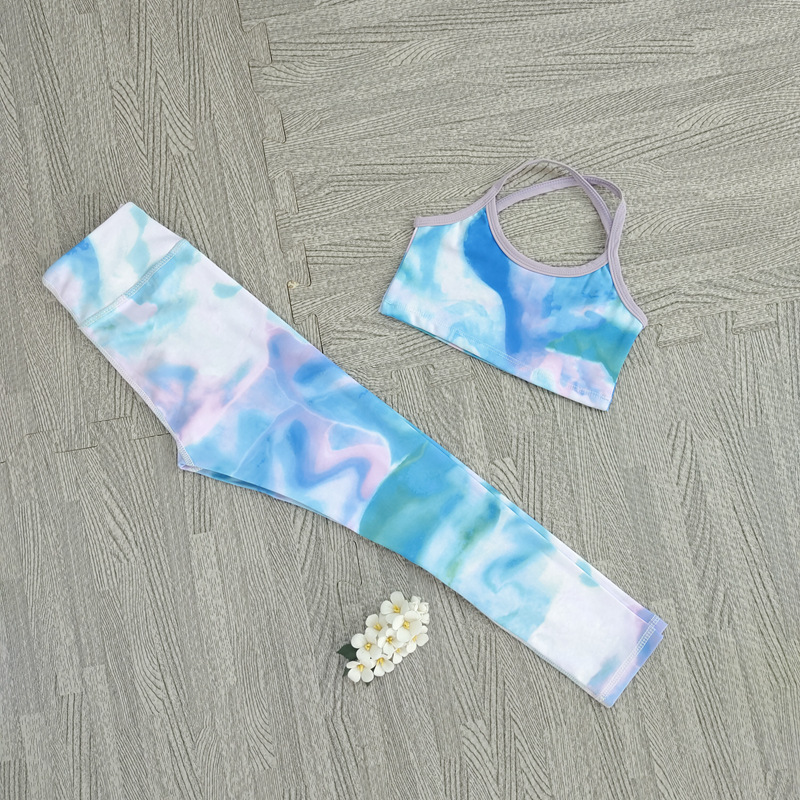 2025 Girls 2pc Yoga Outfit Set - Yoga Fitness Girl ulasan dan harga