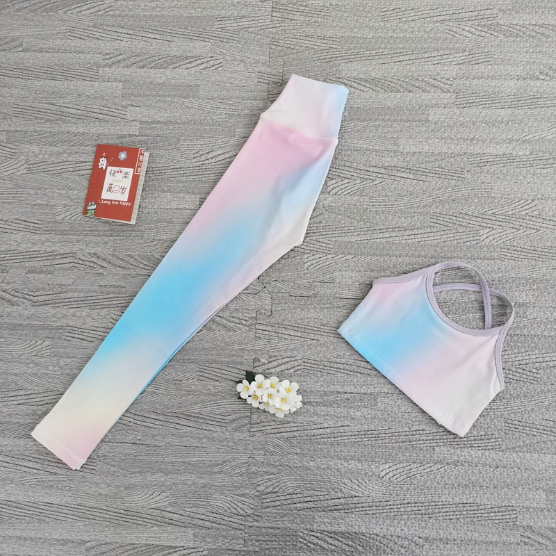 2025 Girls 2pc Yoga Outfit Set - Yoga Fitness Girl ulasan dan harga