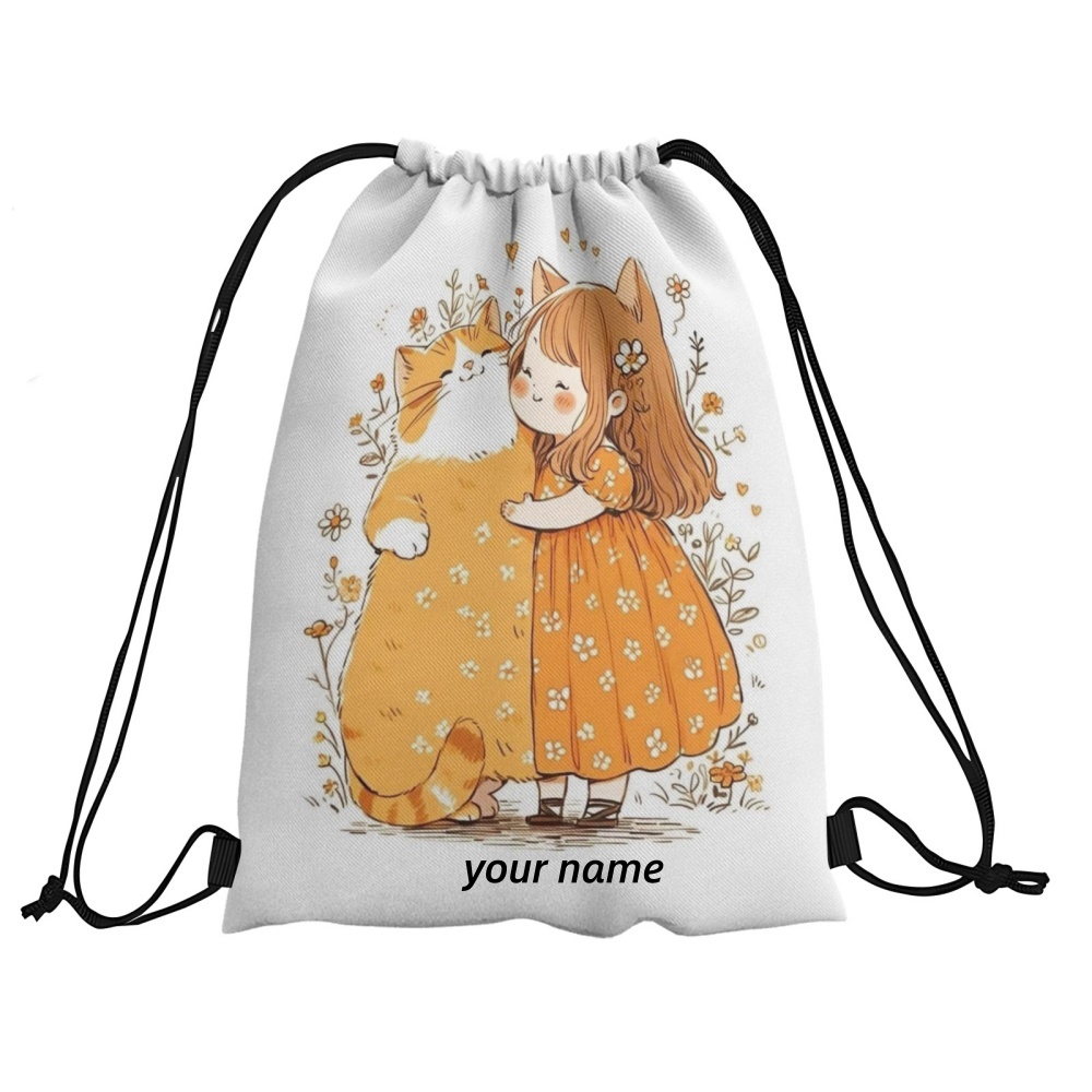 1PC Cute Girl Print Custom Tex - Yoga Fitness Girl ulasan dan harga