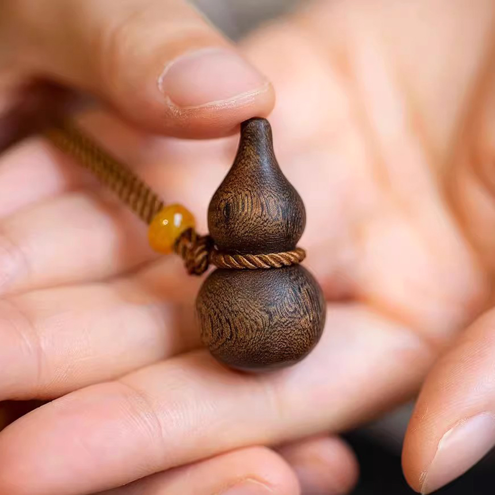 Handcarved Sandalwood Gourd Ne - Zen Yoga Fitness ulasan dan harga