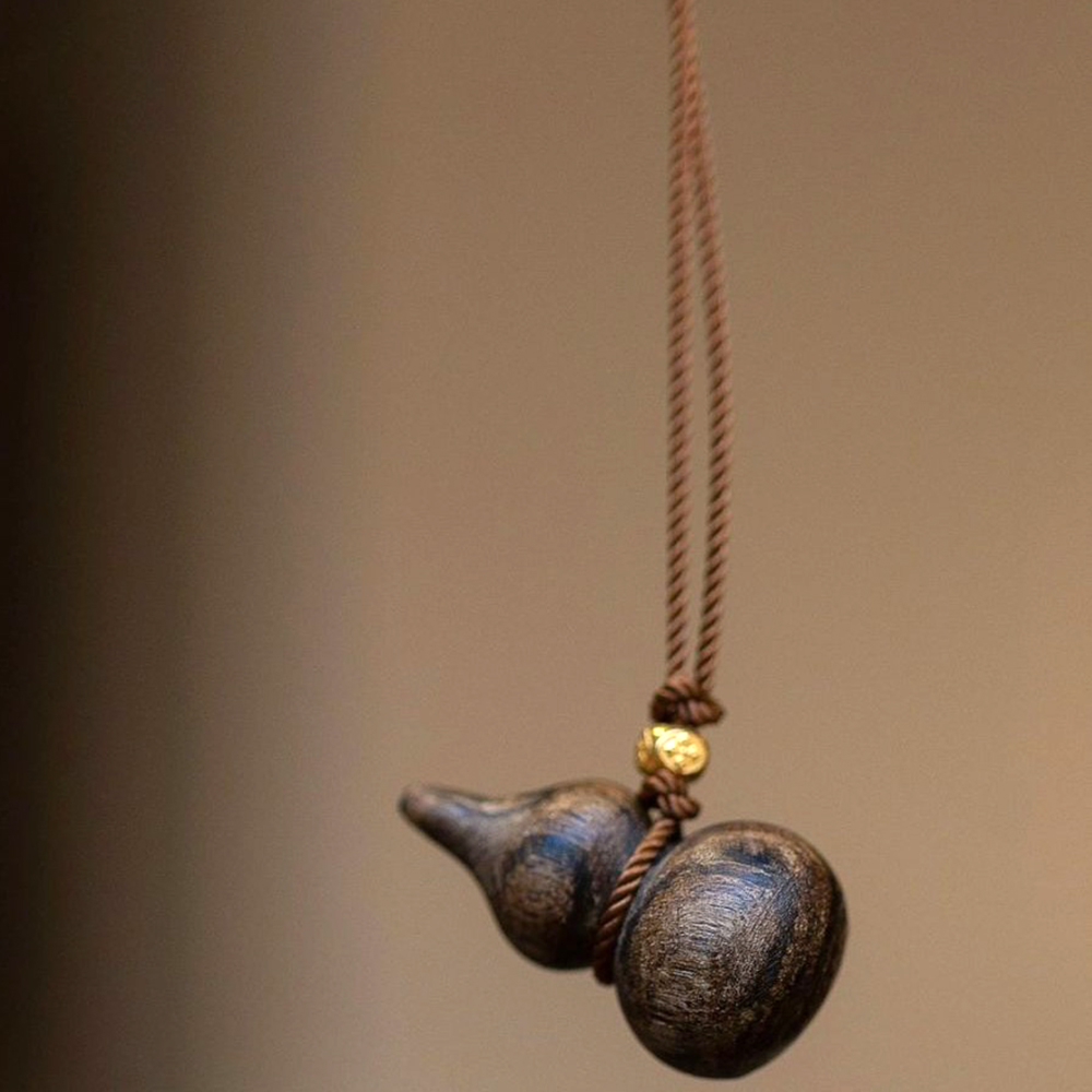 Handcarved Sandalwood Gourd Ne - Zen Yoga Fitness ulasan dan harga