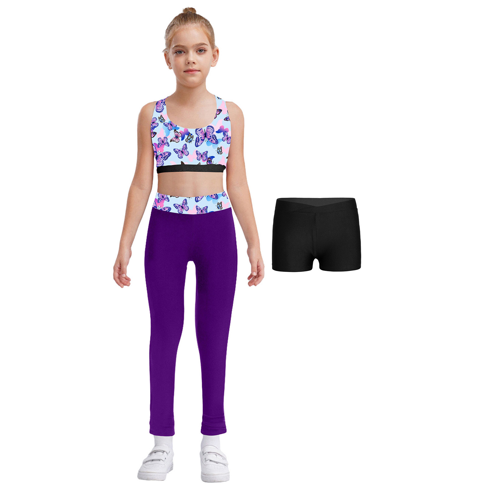 Children's Three Piece Fitness - Yoga Fitness Girl ulasan dan harga