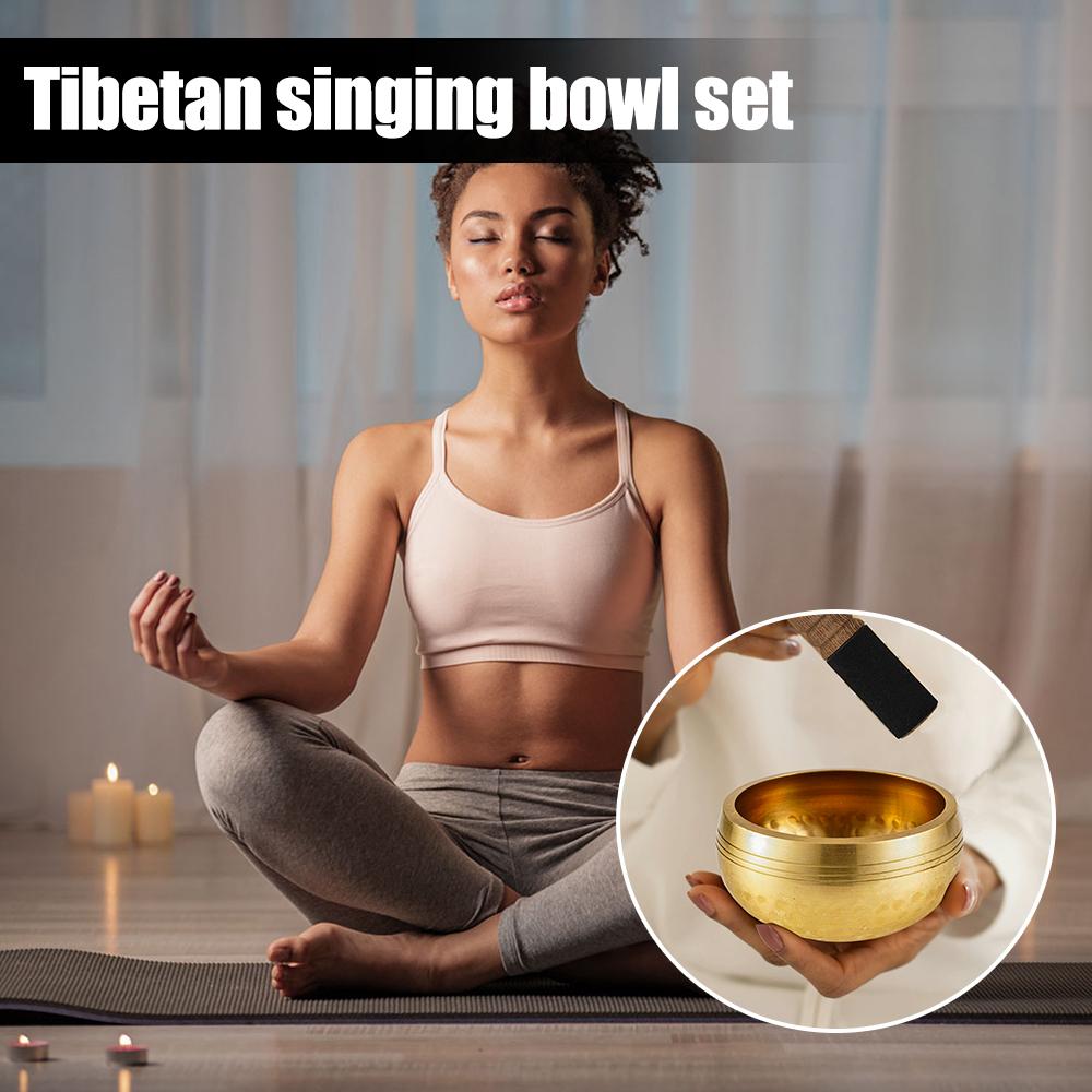 1Set Singing Bowl Set Meditati - Yoga Y Fitness ulasan dan harga