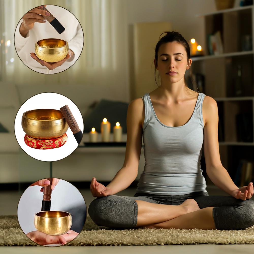 1Set Singing Bowl Set Meditati - Yoga Y Fitness ulasan dan harga