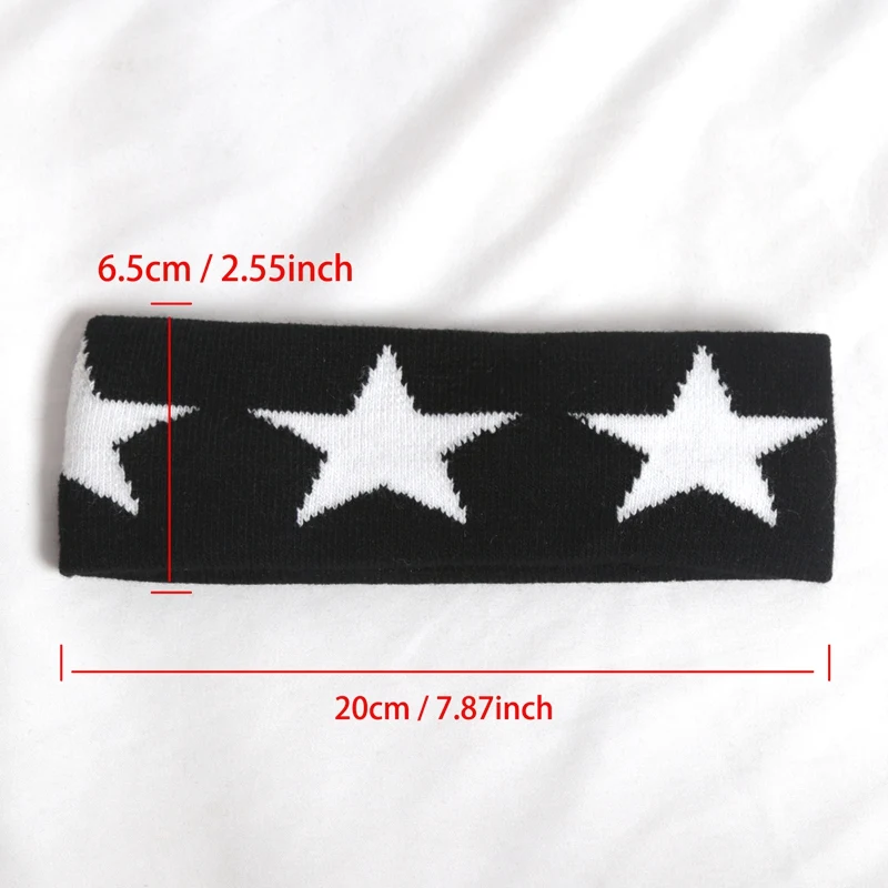Elastic Pentagram Hair Bands W - Yoga Fitness Girl ulasan dan harga