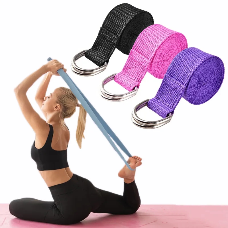183*3.8cm Yoga Strap Cotton Ex - Pilates Ring Circle ulasan dan harga