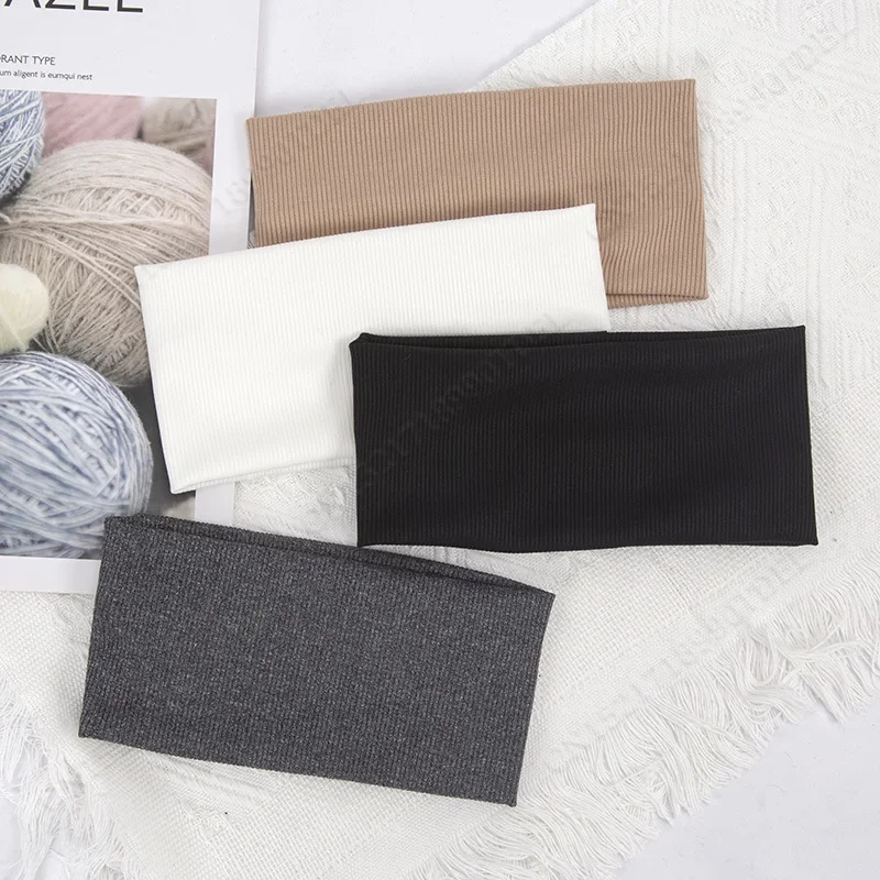 Elastic Solid Color Hair Bands - Yoga Fitness Girl ulasan dan harga