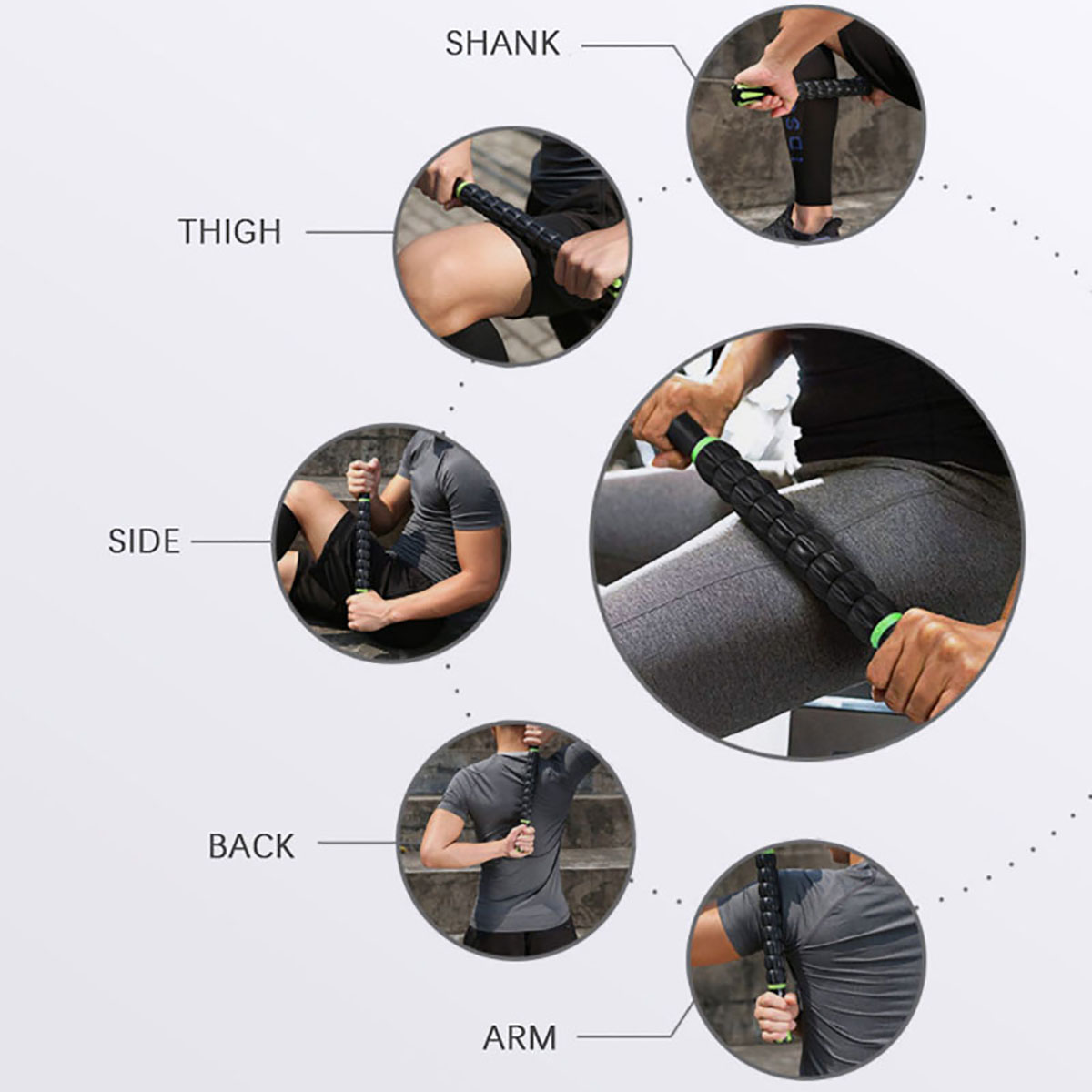 Gear Massage Stick Yoga Deep M - Yoga Fitness Gear ulasan dan harga
