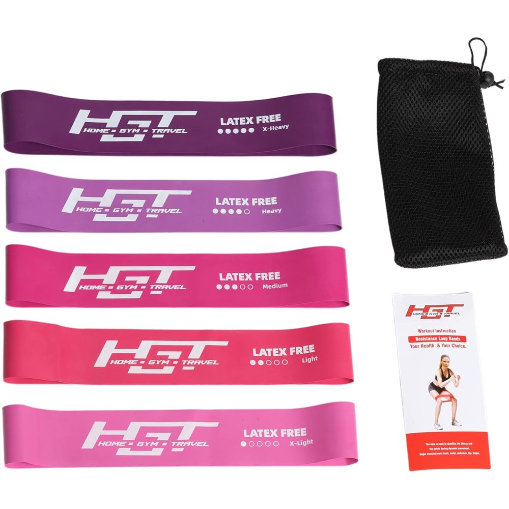 Resilient Booty Bands - Latex- - Yoga Fitness Resiliation ulasan dan harga