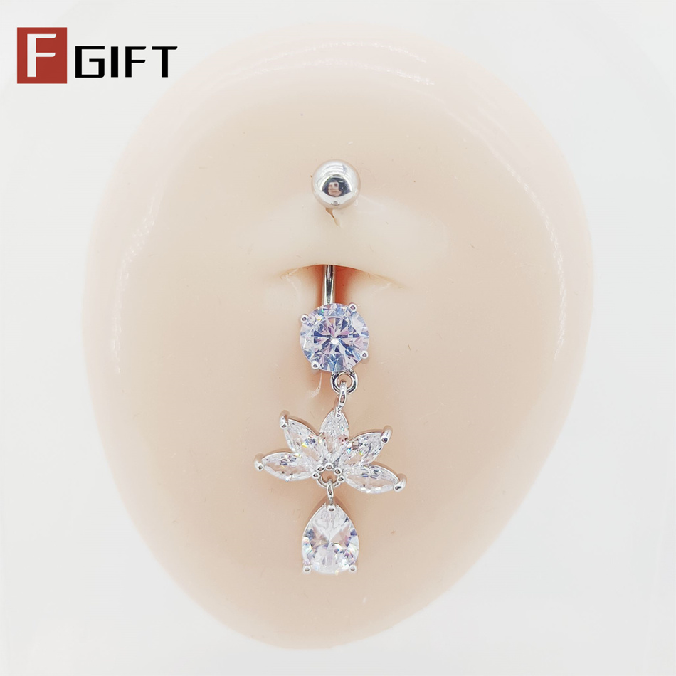 Zircon Yoga Lotus Flower Dangl - Yoga Fitness Bar ulasan dan harga