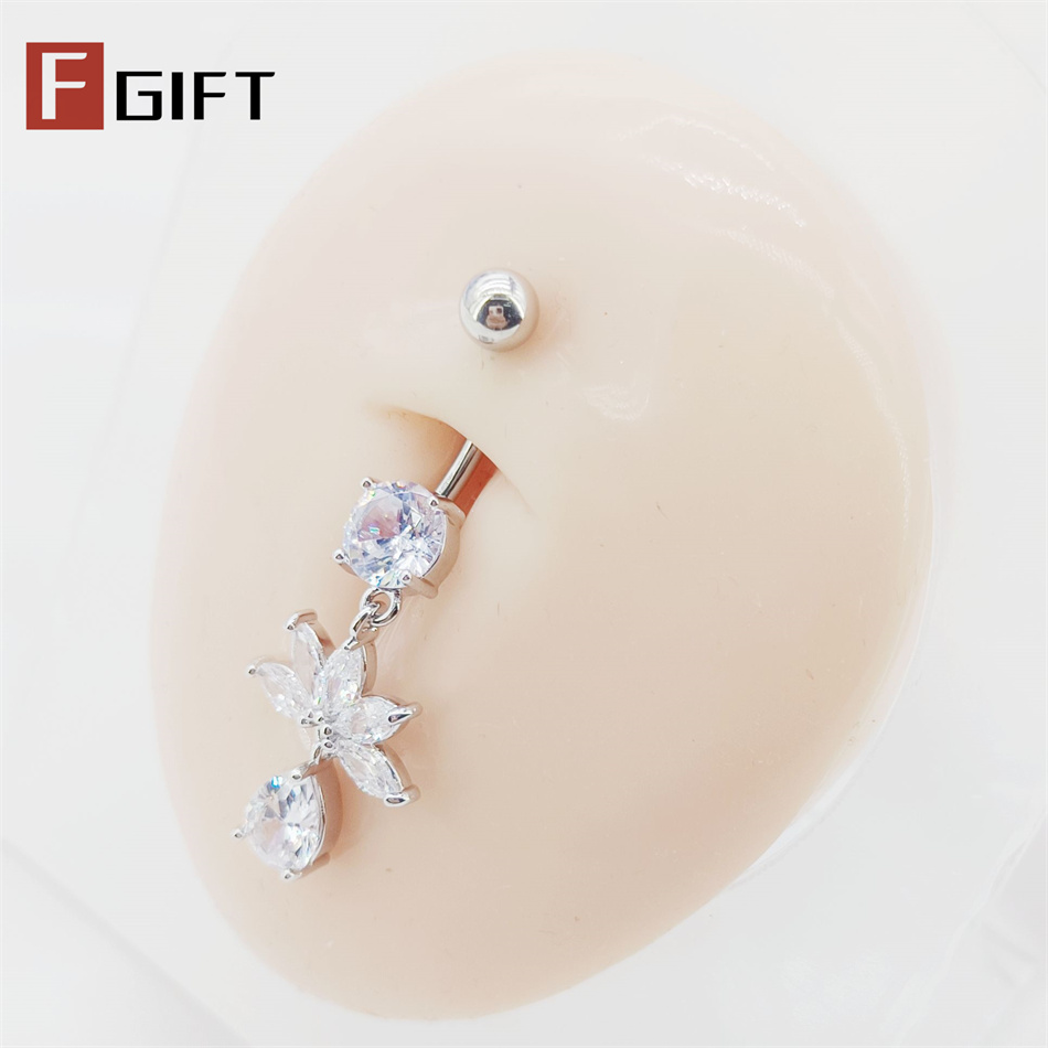 Zircon Yoga Lotus Flower Dangl - Yoga Fitness Bar ulasan dan harga