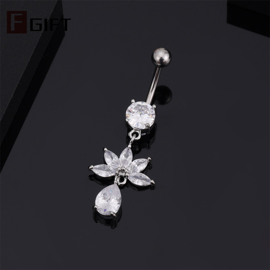 Zircon Yoga Lotus Flower Dangl - Yoga Fitness Bar ulasan dan harga