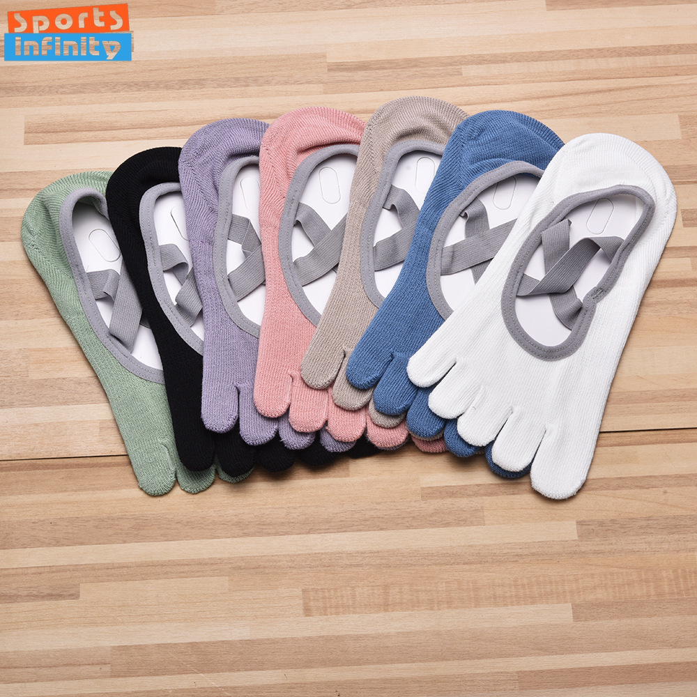 Women's Strap Five Finger Anti - Yoga Fitness Girl ulasan dan harga