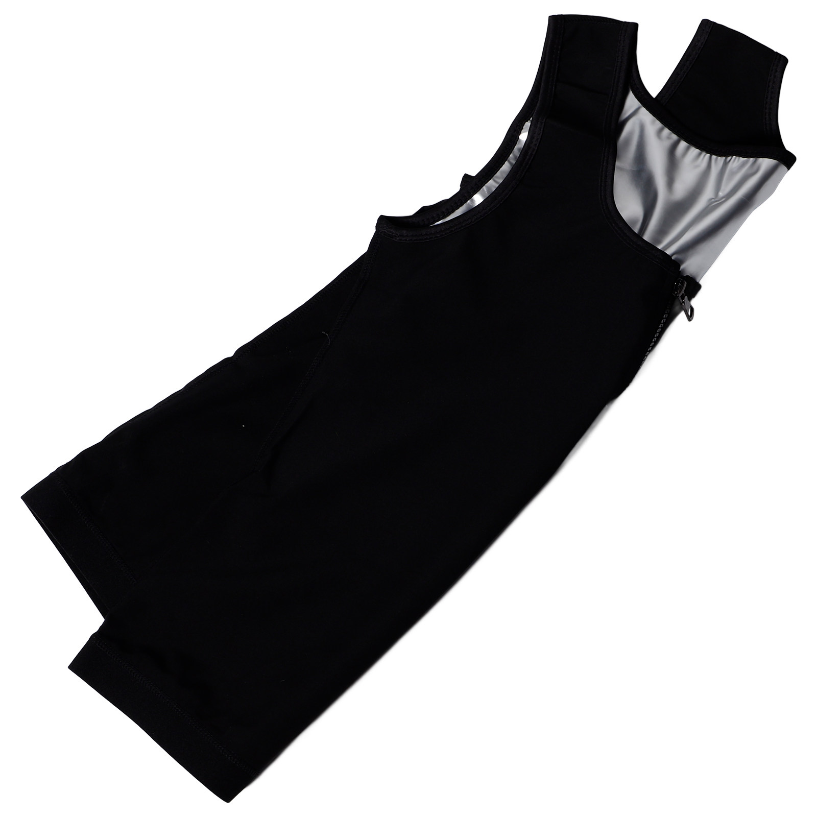 Mens Zip Up Sweat Vest Workout - Yoga Fitness Gear ulasan dan harga