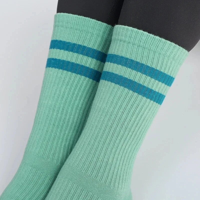 Mid-tube Women Pilates Socks B - Yoga Fitness Youtube ulasan dan harga