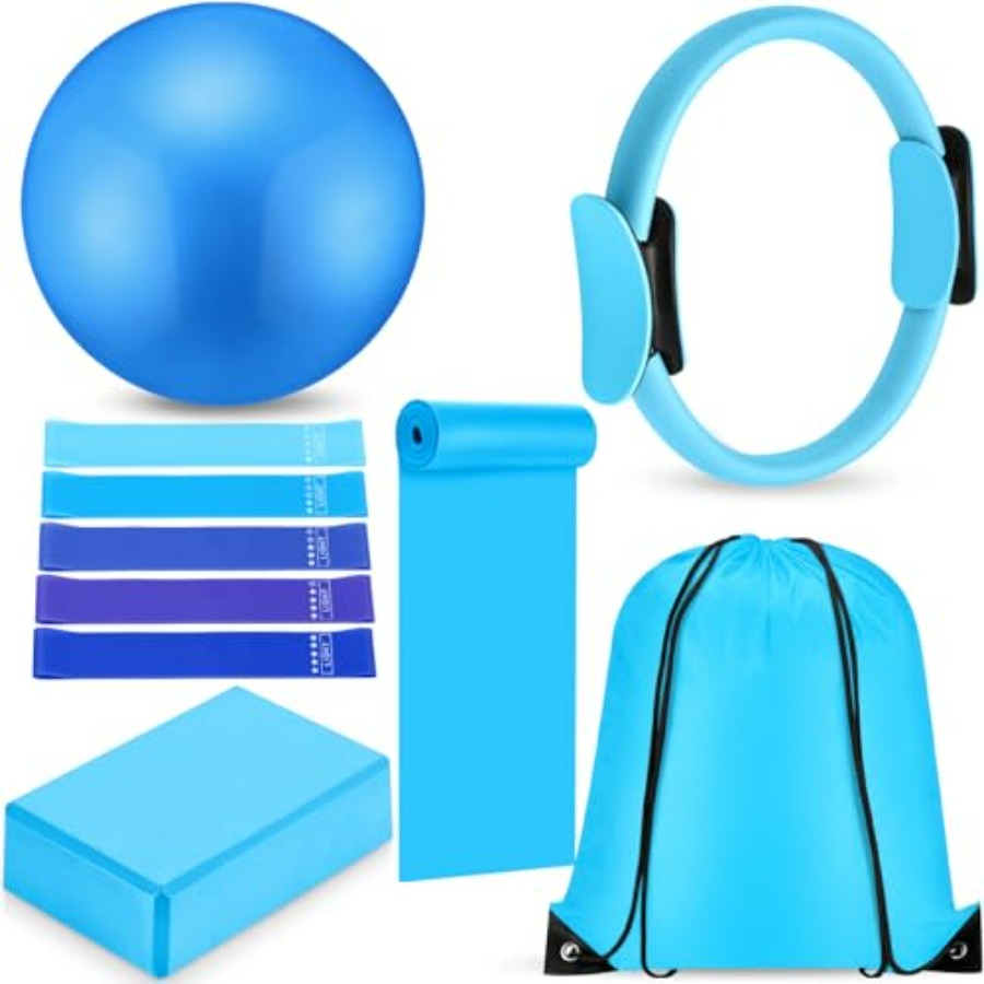 10 Pcs Pilates Ring Blocks Set - Pilates Ring Circle ulasan dan harga