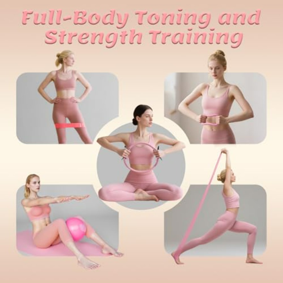 Pilates Equipment Kit for Wome - Pilates Ring Circle ulasan dan harga