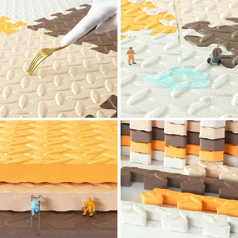 Thick EVA Splicing Floor Mats  - Yoga Fitness Rooms ulasan dan harga