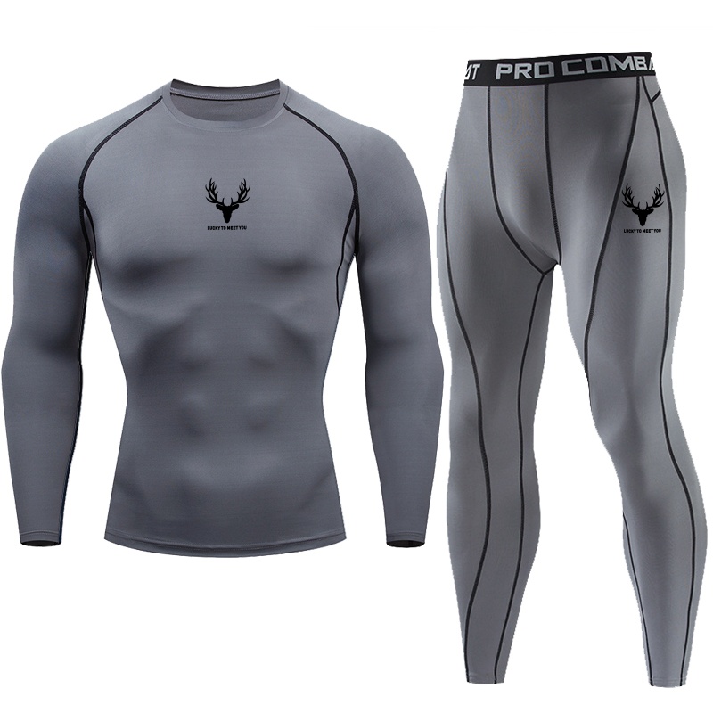 Men's tight fitting sportswear - Yoga Of Fitness ulasan dan harga